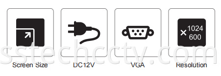 Large Size HD Vehicle Monitor